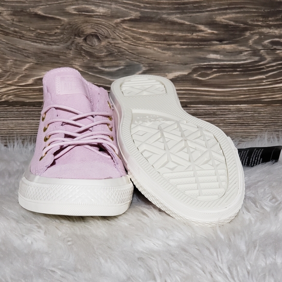 New Converse Chuck Taylor All Star Ox Scallop Pink - Picture 5 of 8